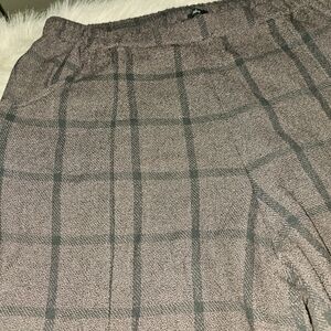 Chic Plaid Trousers